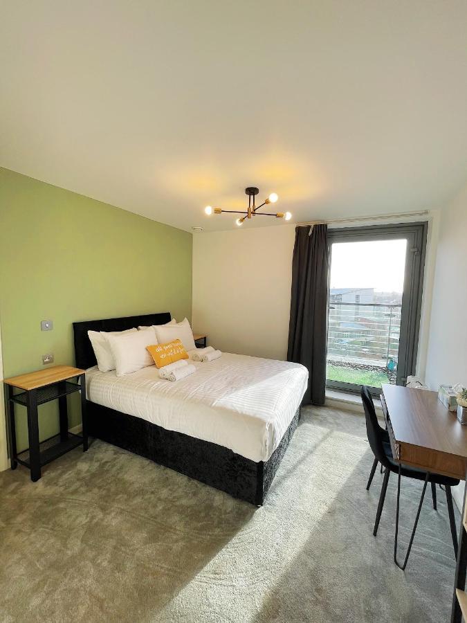 Insta-Style Penthouse With Balcony Or 2B Apartment With Balcony Birmingham City Centre Eksteriør billede