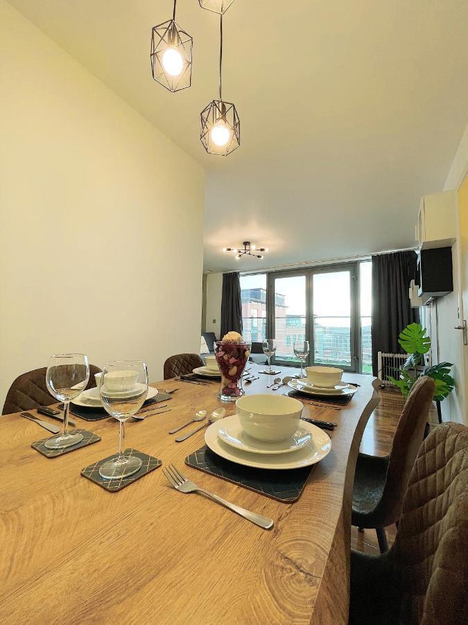 Insta-Style Penthouse With Balcony Or 2B Apartment With Balcony Birmingham City Centre Eksteriør billede