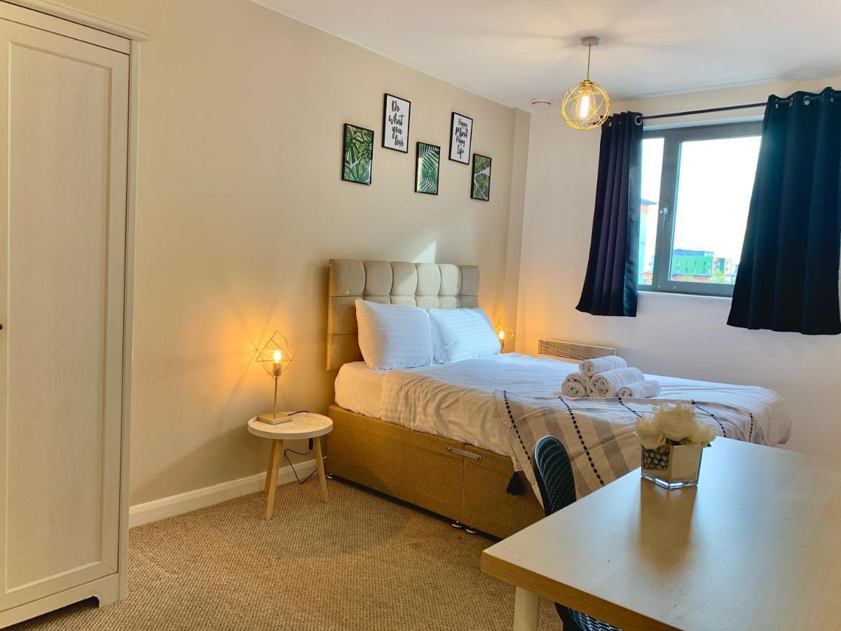 Insta-Style Penthouse With Balcony Or 2B Apartment With Balcony Birmingham City Centre Eksteriør billede