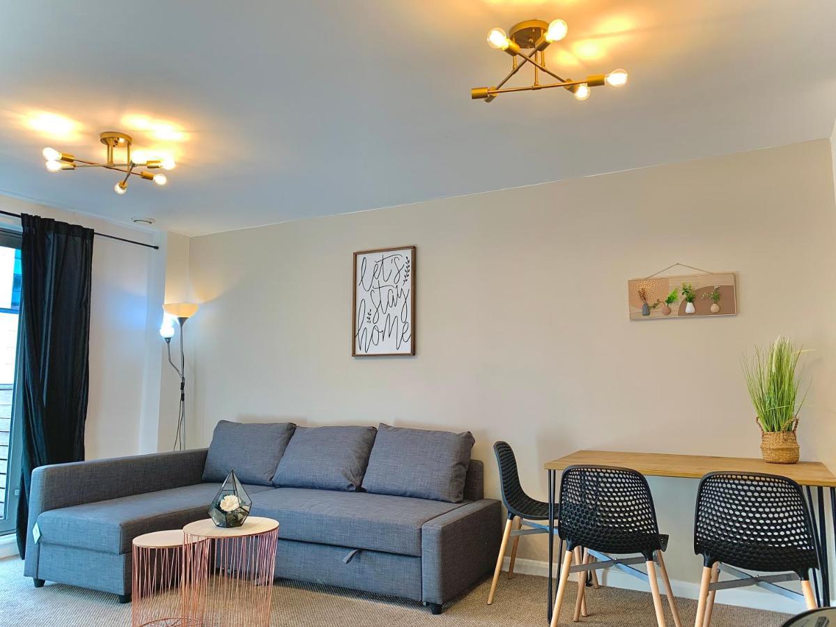 Insta-Style Penthouse With Balcony Or 2B Apartment With Balcony Birmingham City Centre Eksteriør billede