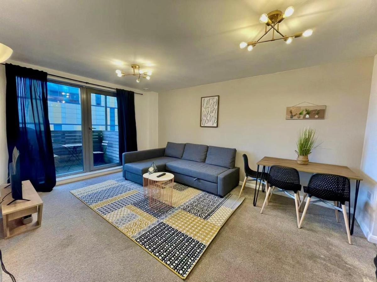 Insta-Style Penthouse With Balcony Or 2B Apartment With Balcony Birmingham City Centre Eksteriør billede